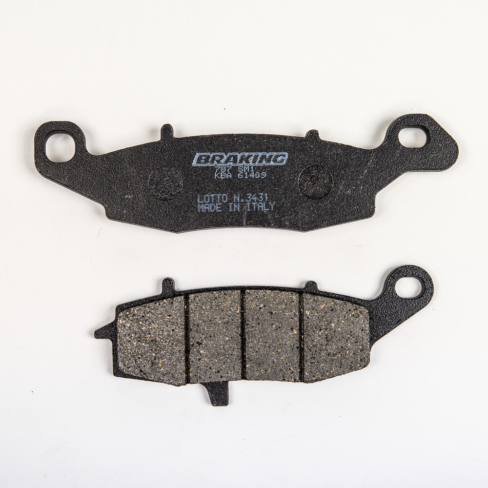 BRAKING BRAKE PAD SET SEMI-METALLIC