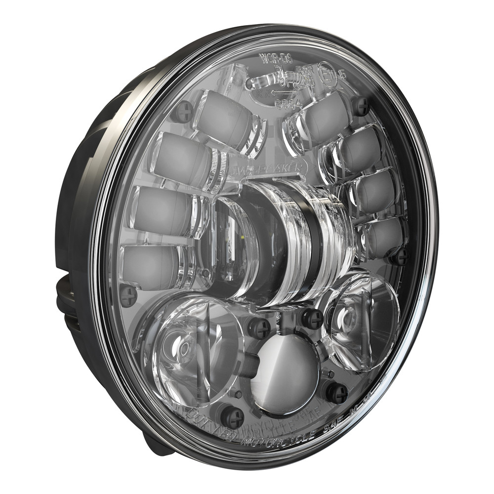 JW SPEAKER 8691A2 ADAP PED MNT HEADLT 5.75" BLK BEZEL