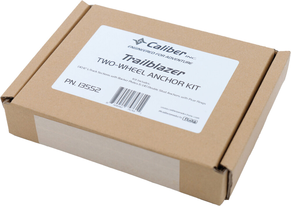 Caliber L Track Anchor Kit 2 Pcs