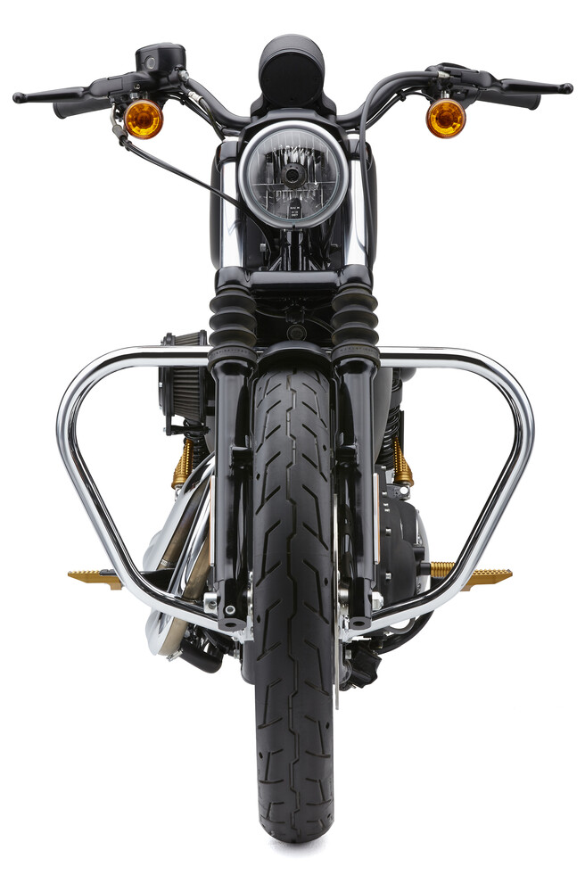 FREEWAY BARS VBEND 1.25" CHROME SPORTSTER 04-22
