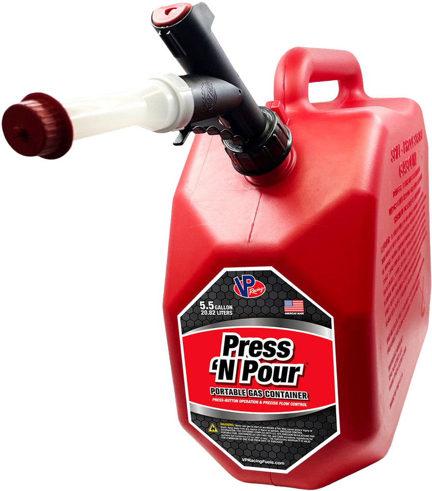 VP RACING PRESS 'N POUR GAS CAN 5.5 GAL