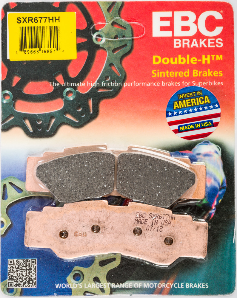 EBC BRAKE PADS SXR677HH SINTERED SXR SERIES