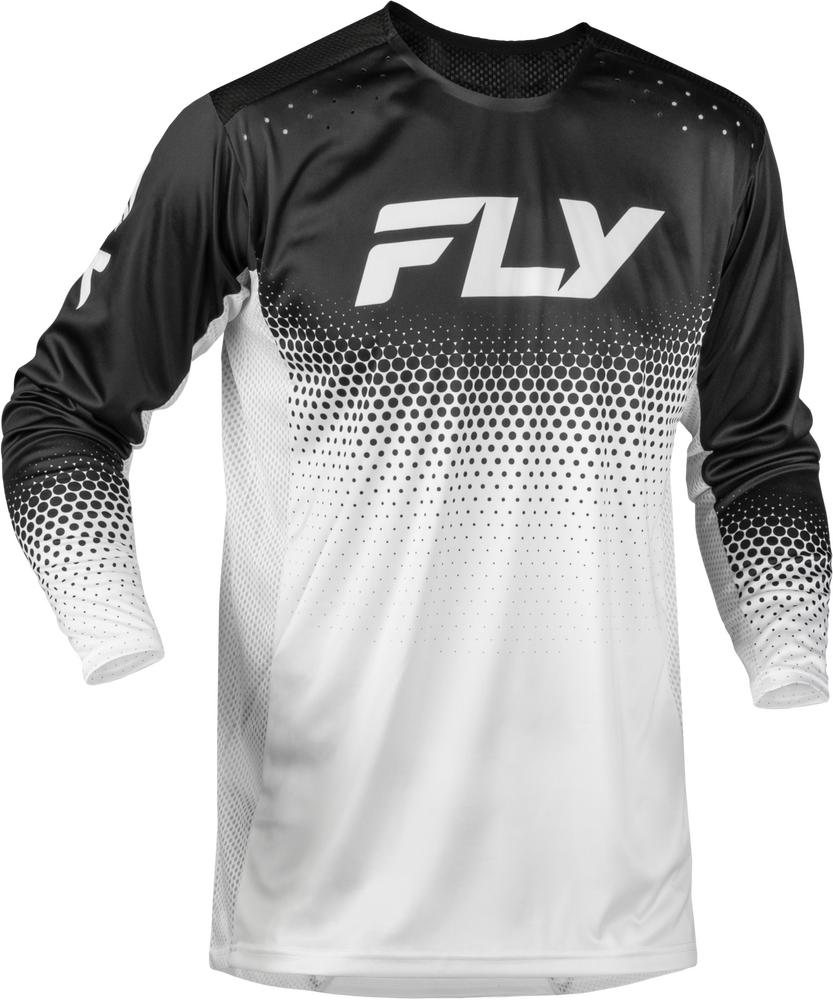 Fly Racing Rayce Sonar Bicycle Jersey (2027) — White/Black