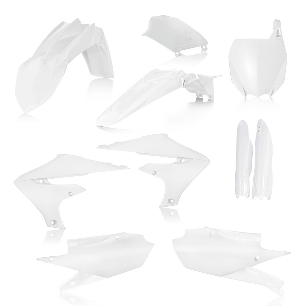 ACERBIS FULL PLASTIC KIT WHITE
