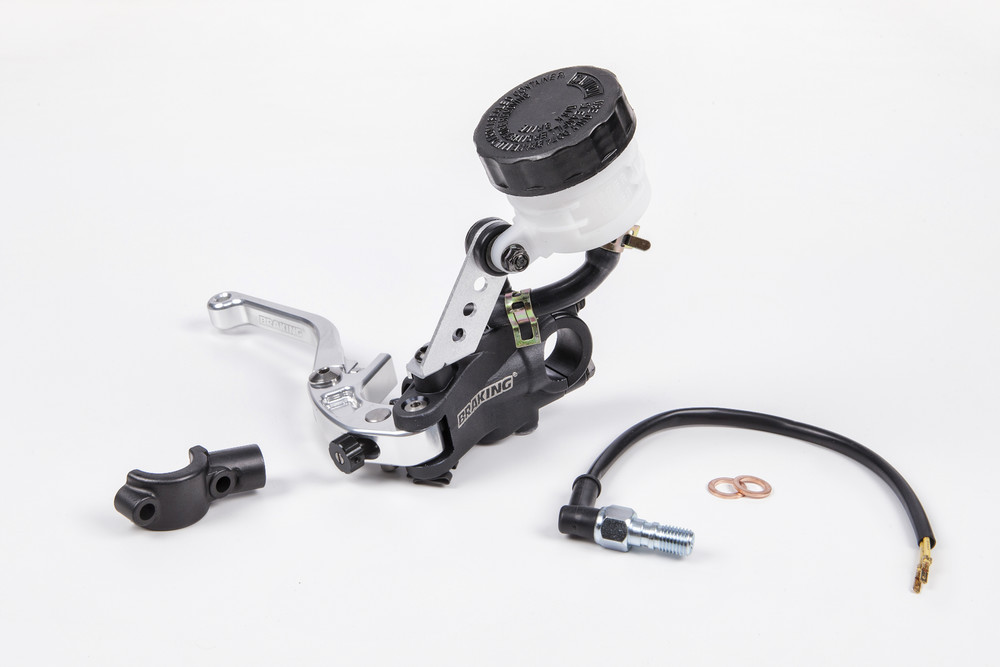 BRAKING BRAKE MASTER CYLINDER 19MM LEVER SILVER