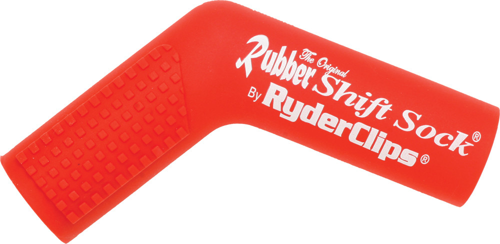 RUBBER SHIFT SOCK (RED)