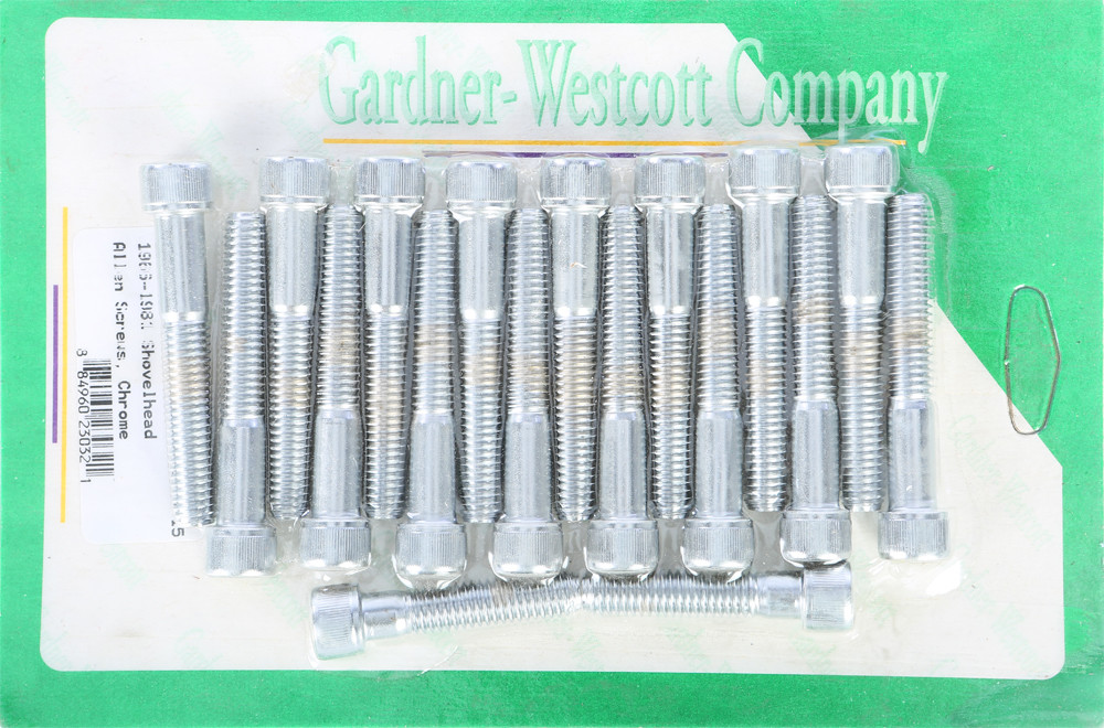 Gardnerwestcott Rocker Box Cover Set Chrome 66-81 Shovelhead
