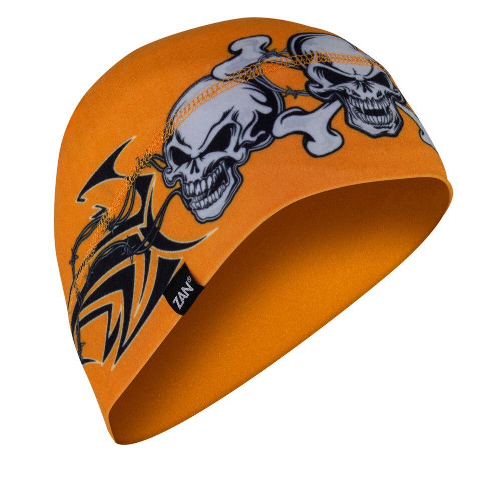 Zan Adult Sportflex UPF50+ Liner/Beanie — Orange