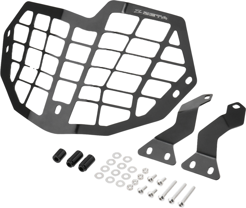 Zeta Headlight Guard Black Hon