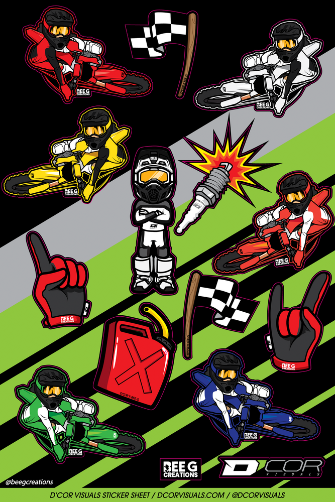 D-COR DECAL SHEETS