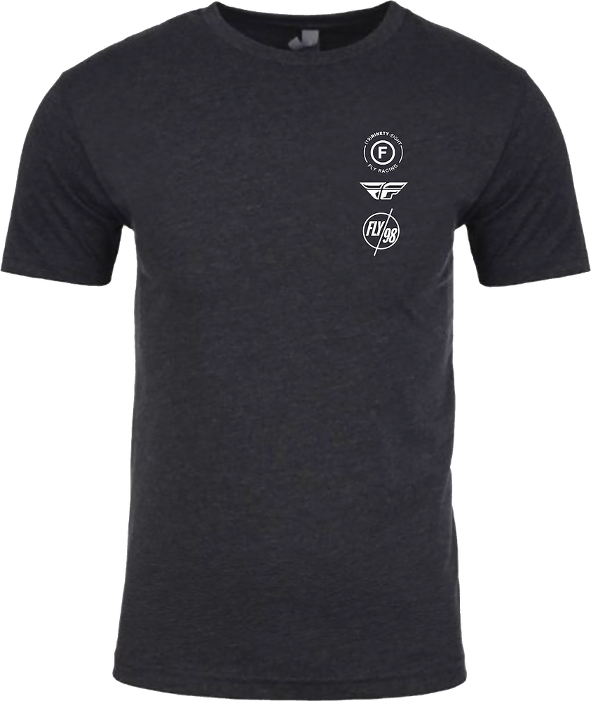 Fly Racing Atom Tee (2024) — Black