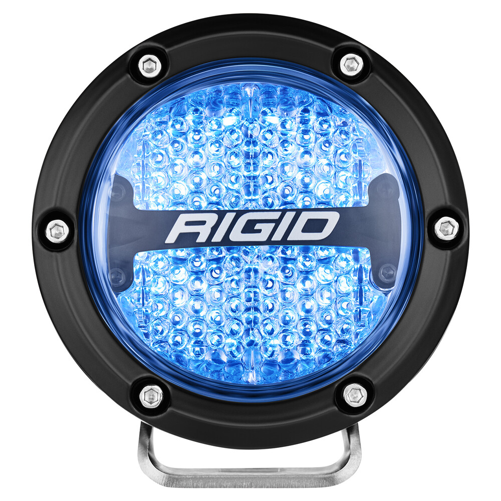 Rigid 360-Series RGBW 4 Inch Round Lights