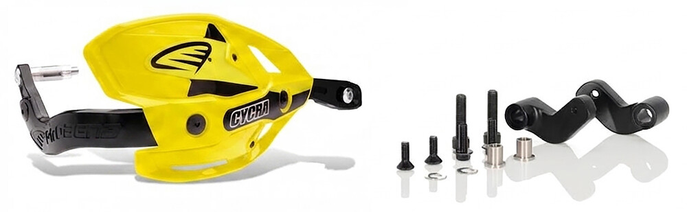 Cycra Probend Ultra Bar Pack W/Flexx Link Bar Mount Yellow