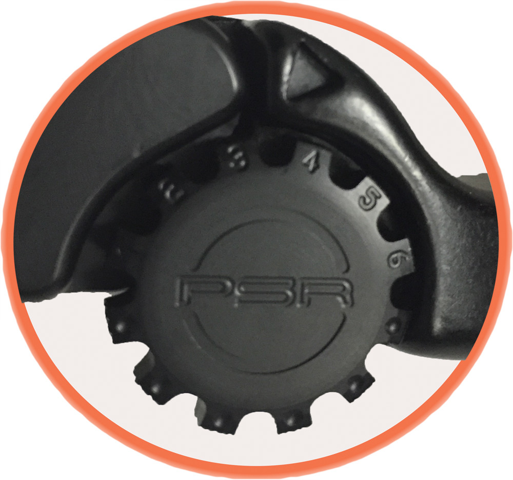 PSR ANTHEM ADJUSTABLE LEVER SET BLACK