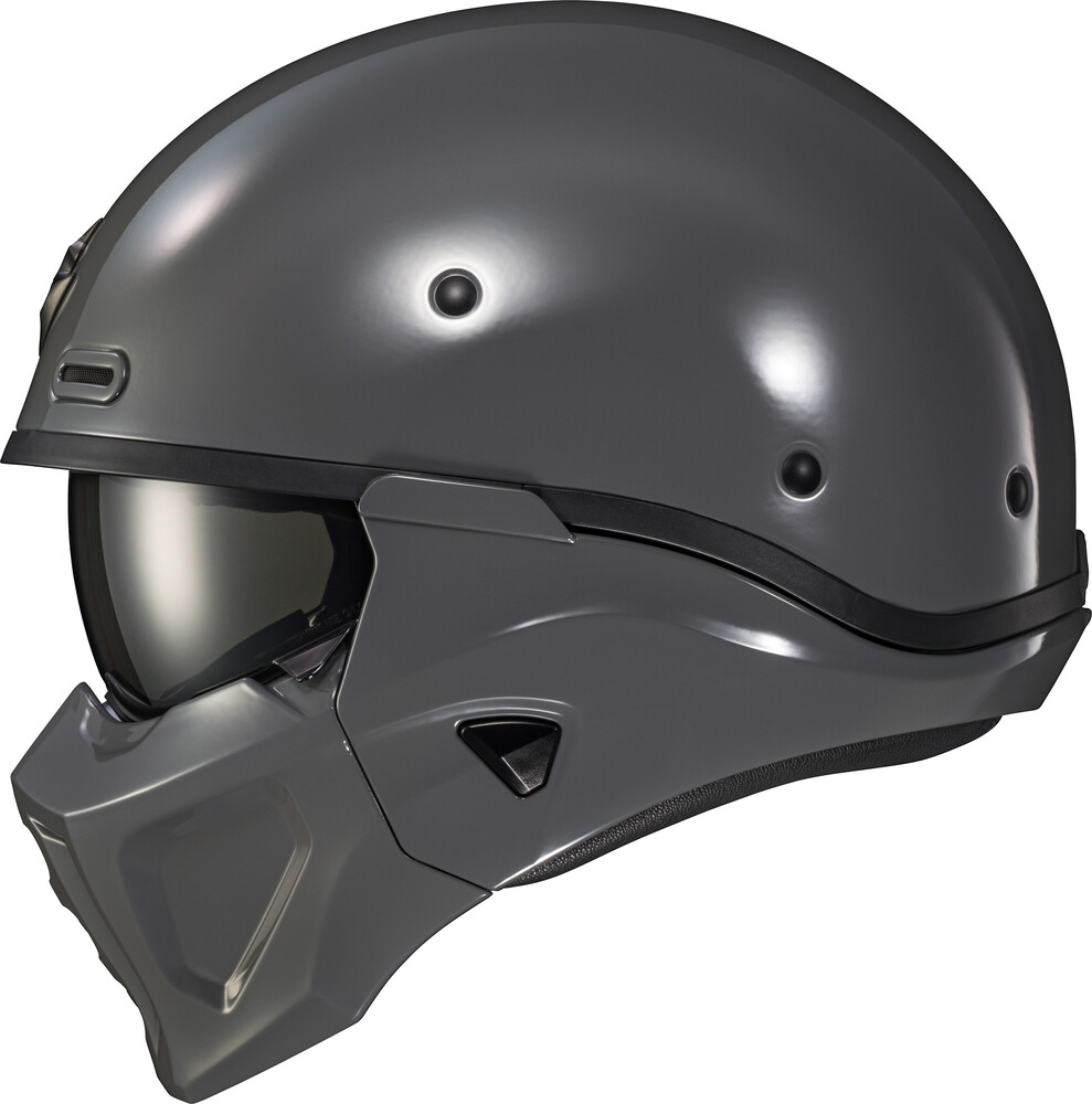 Scorpion EXO Covert X Open-Face Helmet Cement Grey 2x