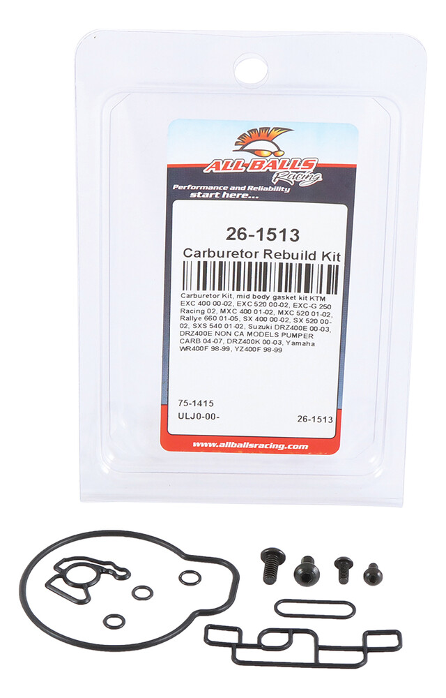 ALL BALLS KEIHIN MID BODY CARB KIT