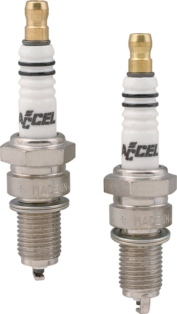 Accel U-Groove Spark Plugs For Harley Big Twin / Sportster 1986-2022