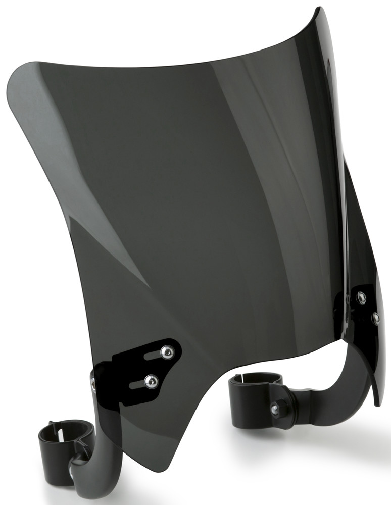 National Cycle Mohawk Windshield Dark Tint Black Hardware