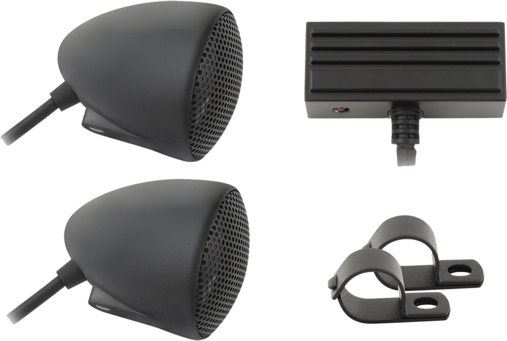 ATV/UTV SOUND SYSTEM 2.5" KIT (BLACK)