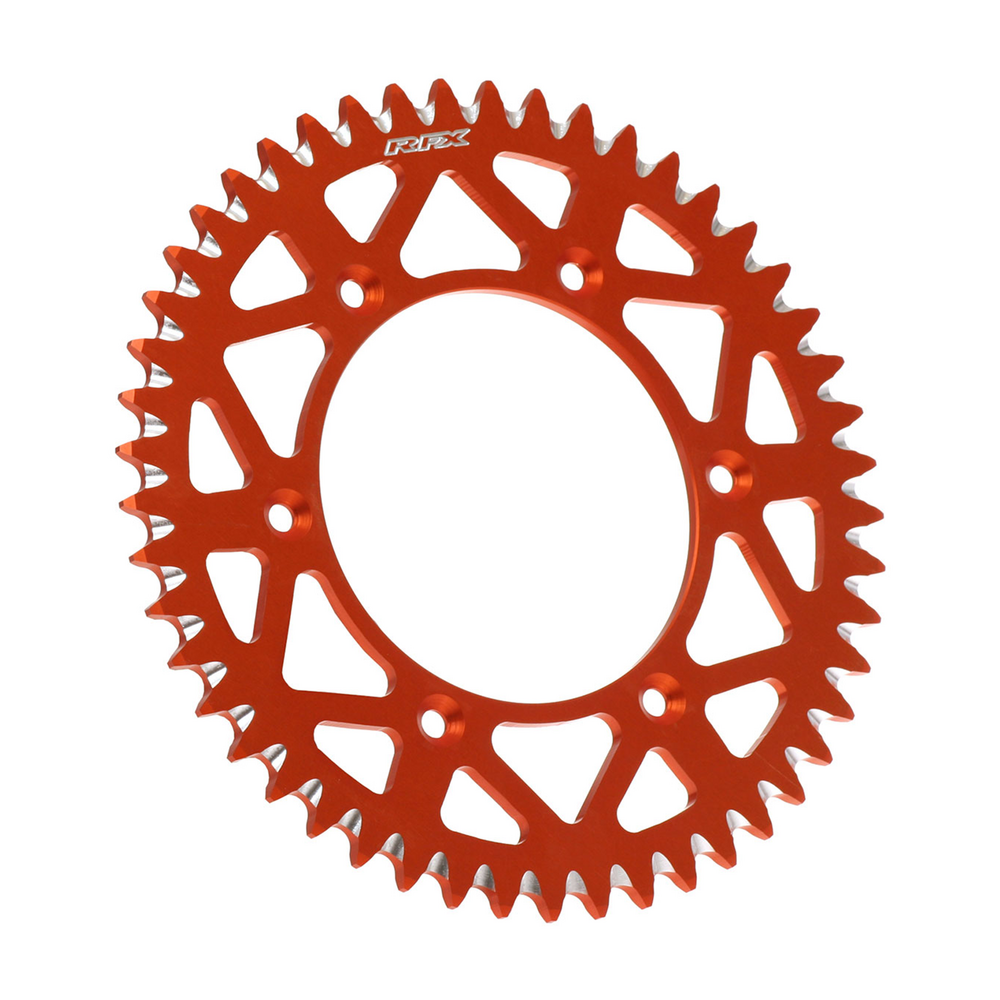 ALUMINUM REAR SPROCKET 51T ORANGE KTM/HUSQ/GAS
