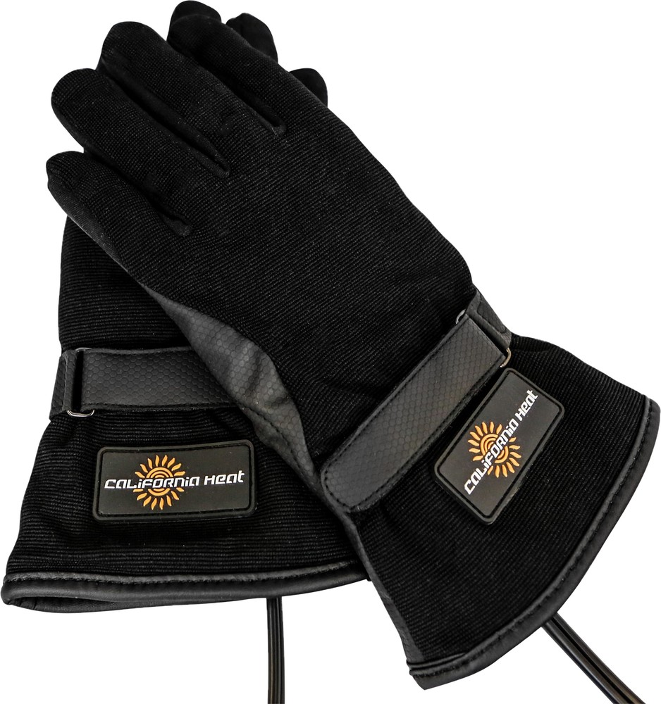 California Heat 12V Heated Sportflexx Gloves — Black