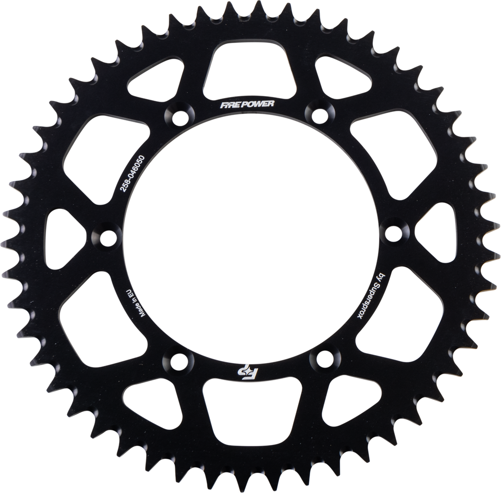 REAR SPROCKET ALUMINUM 50T BLK