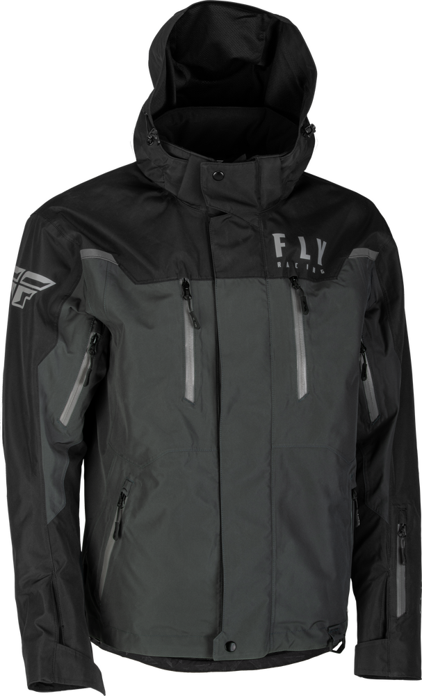 INCLINE JACKET BLACK/CHARCOAL 2X