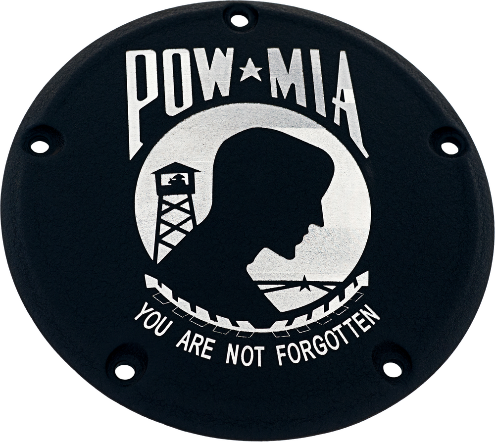 7   TC DERBY COVER POW-MIA BLACK