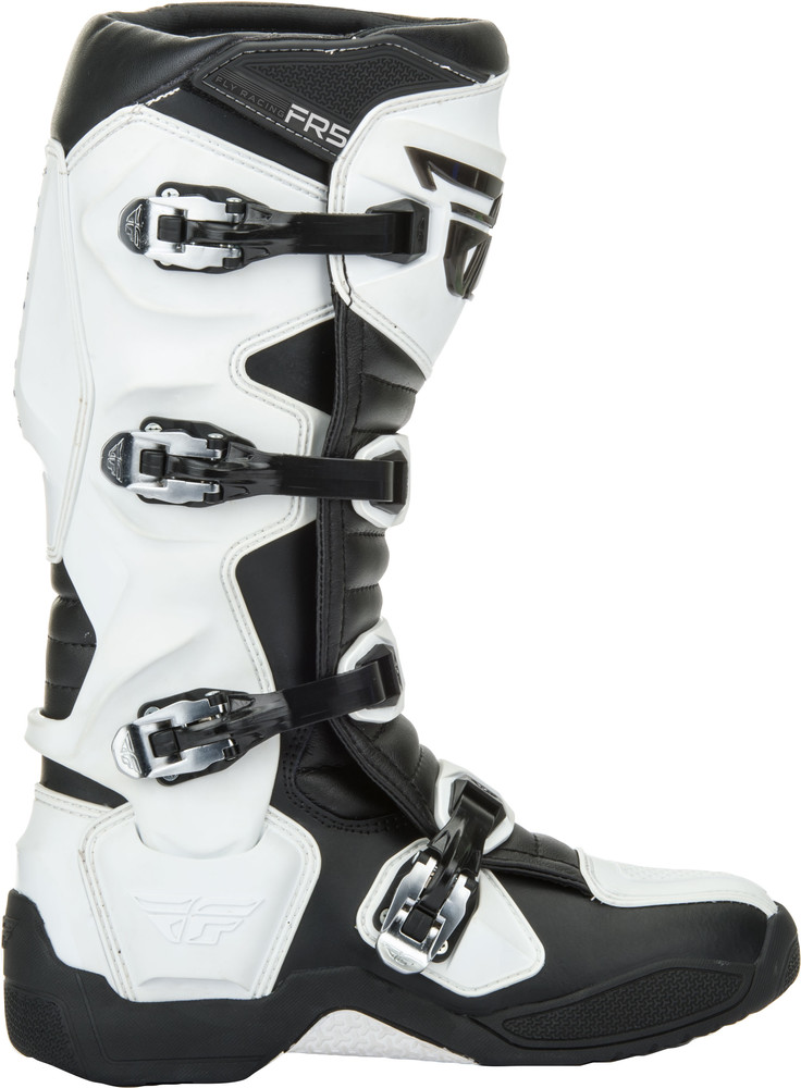 FLY RACING FR5 BOOTS WHITE SZ 11