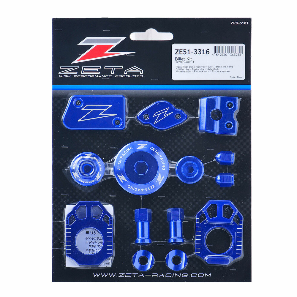 Zeta Billet Kit Yam Blue