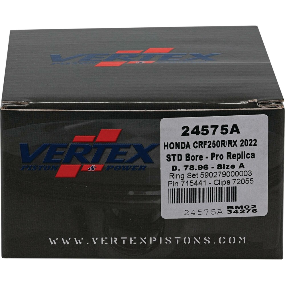VERTEX PISTON KIT FORGED 78.96/STD 13.9:1 HON