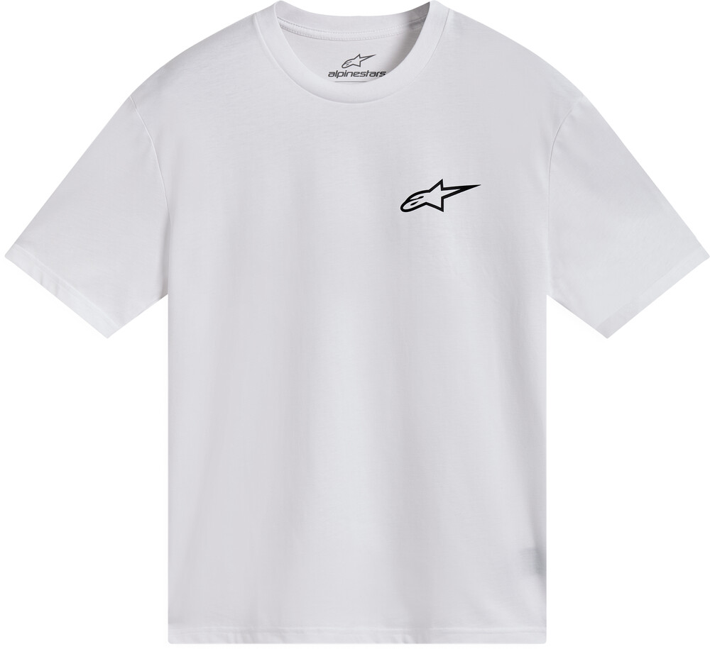 Alpinestars Combo Back Ss Csf Tee White/Black LG