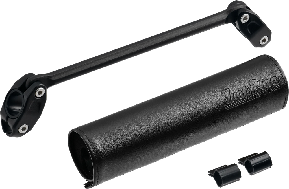 Zeta Handlebar Bar Pad Set 200mm Black Pad W/220mm Brace