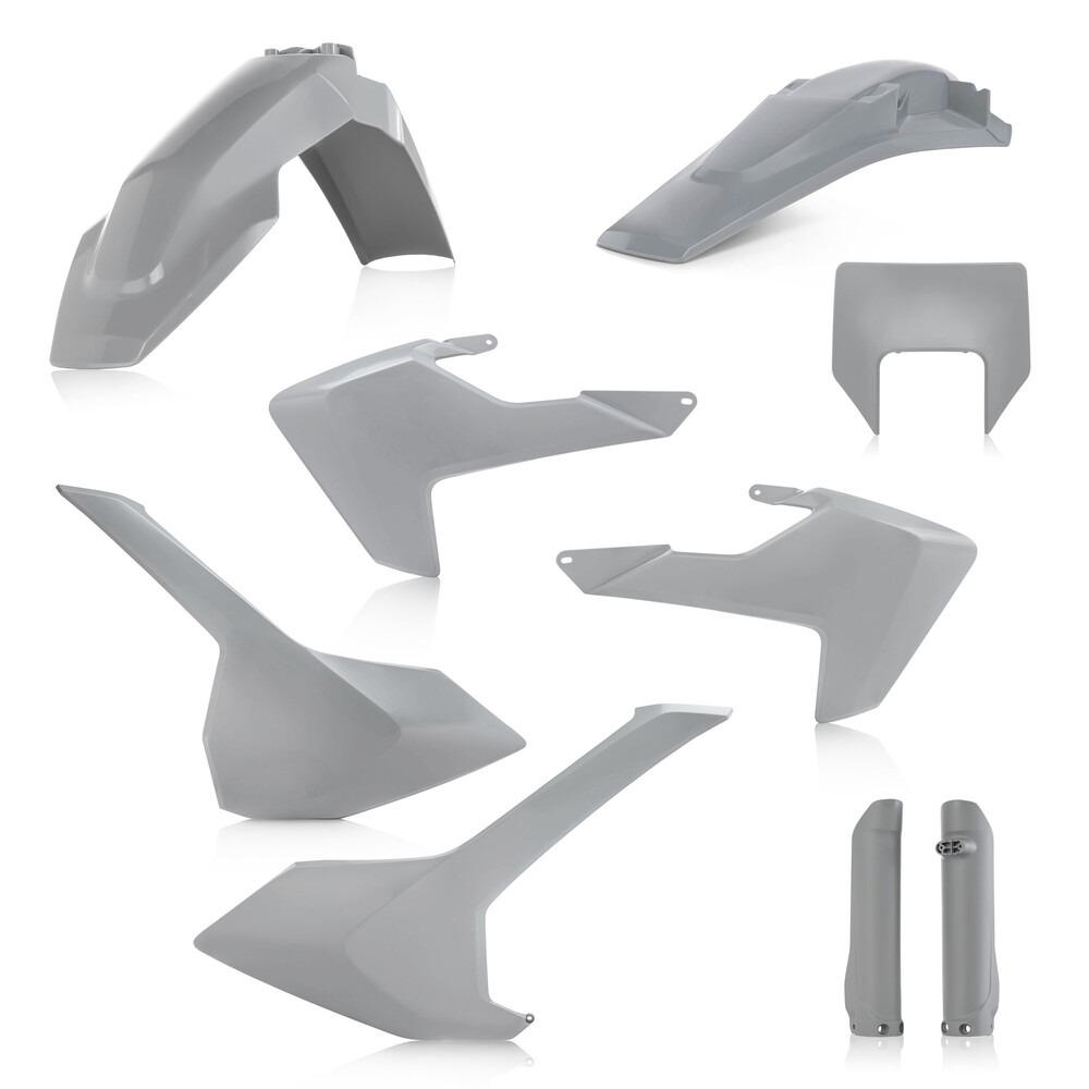 ACERBIS FULL PLASTIC KIT HUS GREY