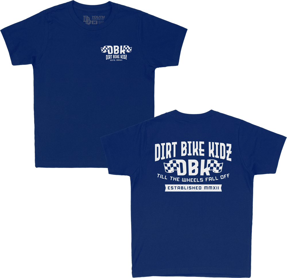 TILL THE END YOUTH TEE ROYAL BLUE YL