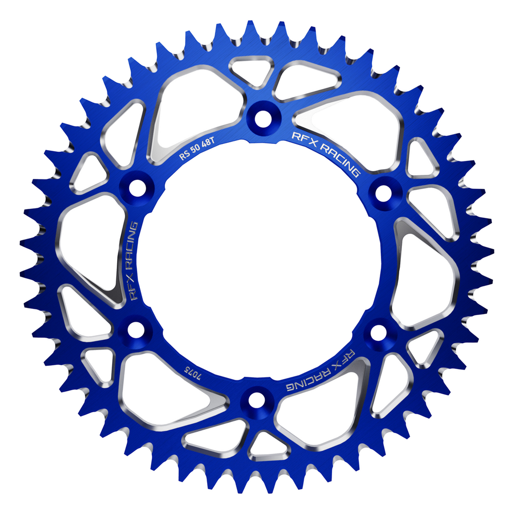 ALUMINUM REAR SPROCKET 48T BLUE SHERCO