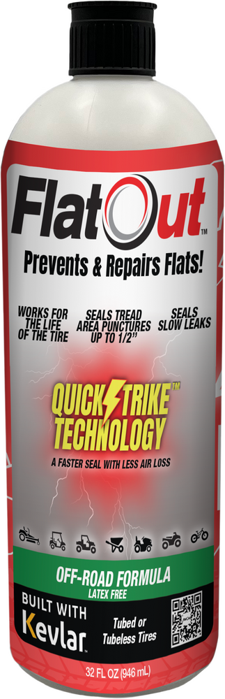 FLAT OUT TIRE SEALANT 32OZ 8/CASE