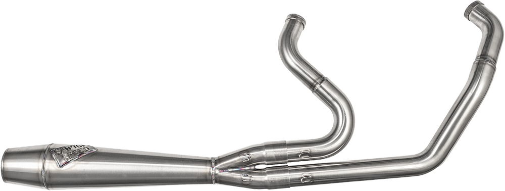 SAWICKI 2IN1 M8 SOFTAIL CANNON BRUSHED SS