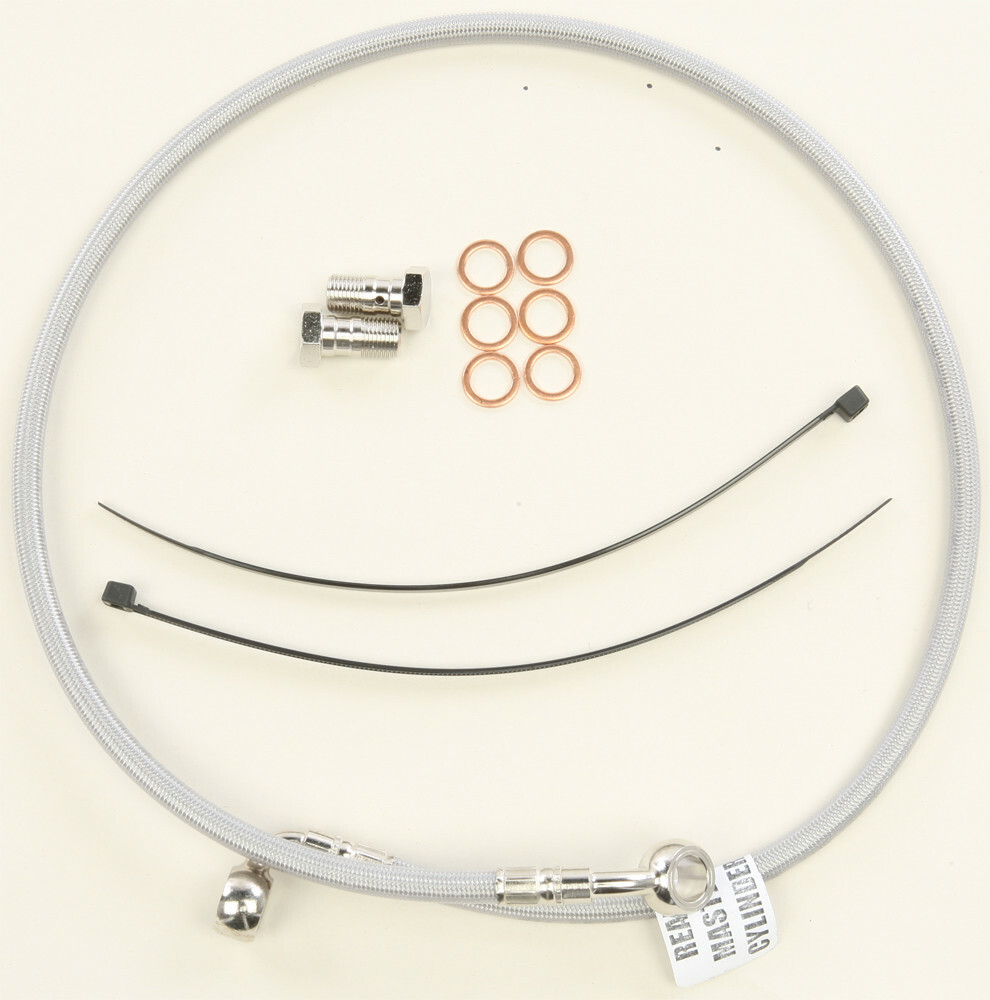 BRAKELINE STAINLESS STEEL CABLE REAR