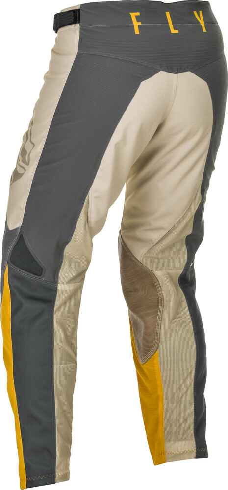 Fly Racing Kinetic K121 Pants (Mustard/Stone/Grey, 20) – Durable & Flexible