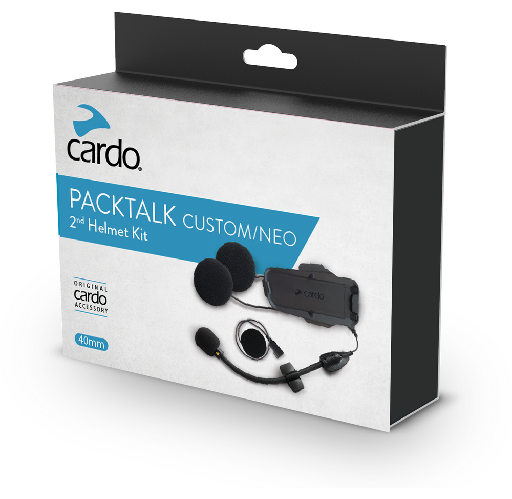 CARDO PACKTALK CUSTOM 2ND HELMET KIT