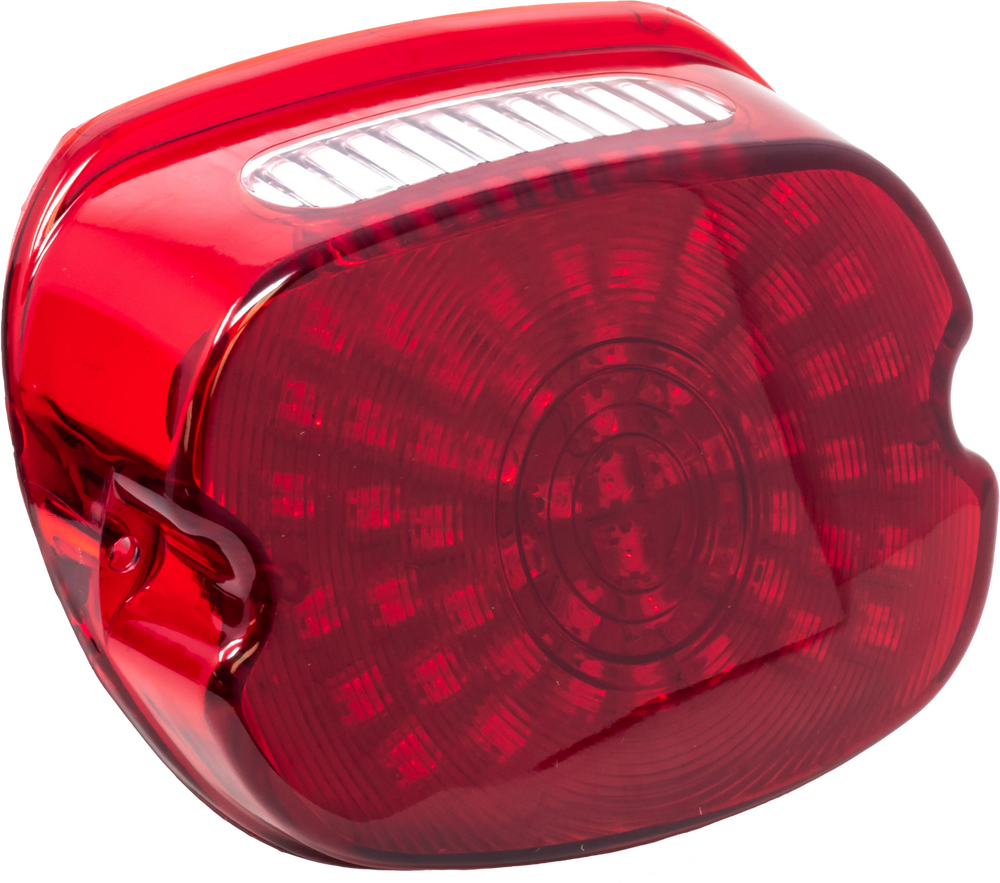 Letric Lighting Co. Slantback Low-Profile LED Taillight w/ Integrated T/S For Harley 1999-2025