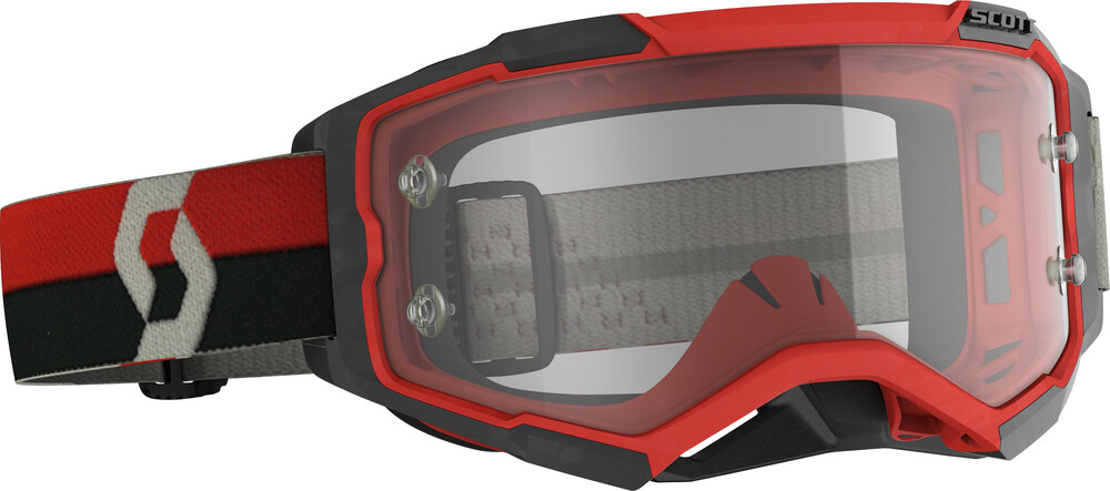 Scott Fury Goggle — Red/Black