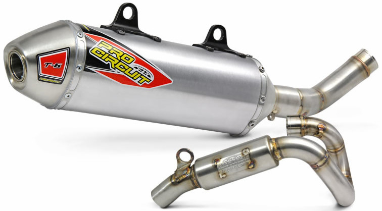 PRO CIRCUIT T-6 STAINLESS STEEL EXHAUST SYSTEM