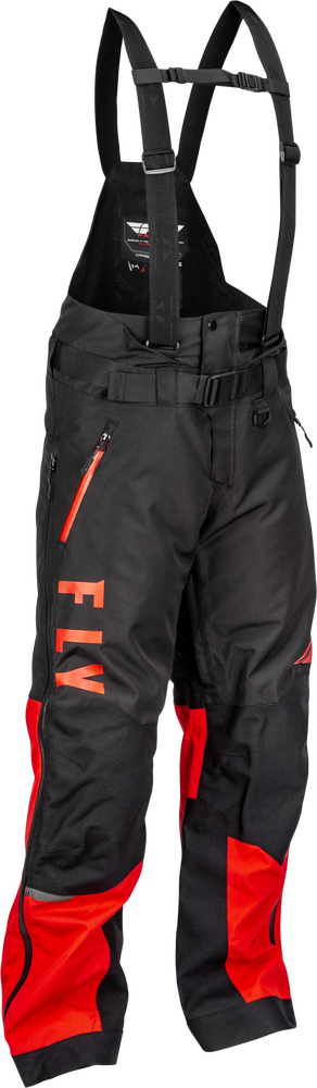 Fly Racing Carbon Bib (2024) — Black/Red