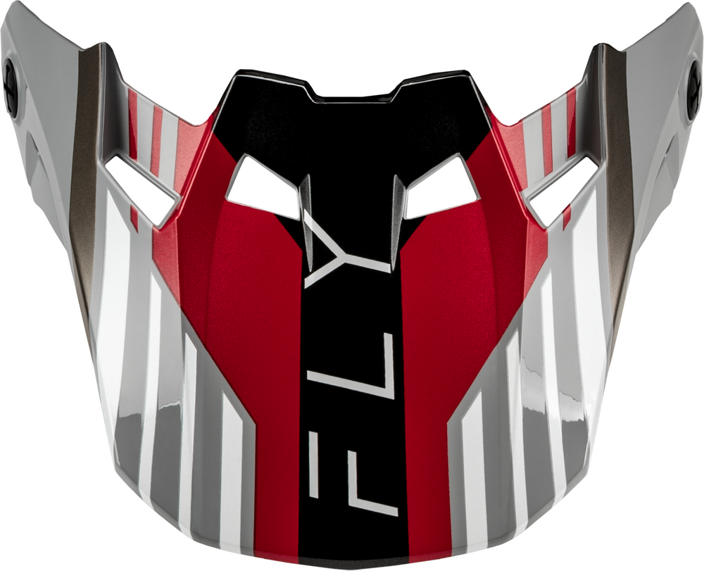 Fly Racing Formula CC Strike Helmet Accessories (2027) — Grey/Red/Black/White