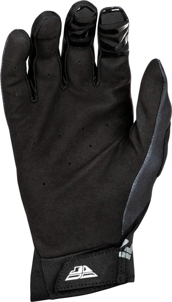 FLY RACING YOUTH PRO LITE KRYPTEK GLOVES BLACK/RED/GREY YL