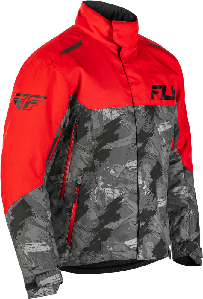 FLY RACING SNX PRO JACKET RED/BLACK 2X