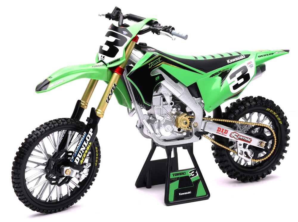 1:6 SCALE FACTORY KAWASAKI ELI TOMAC #3 BONUS #1 STICKER