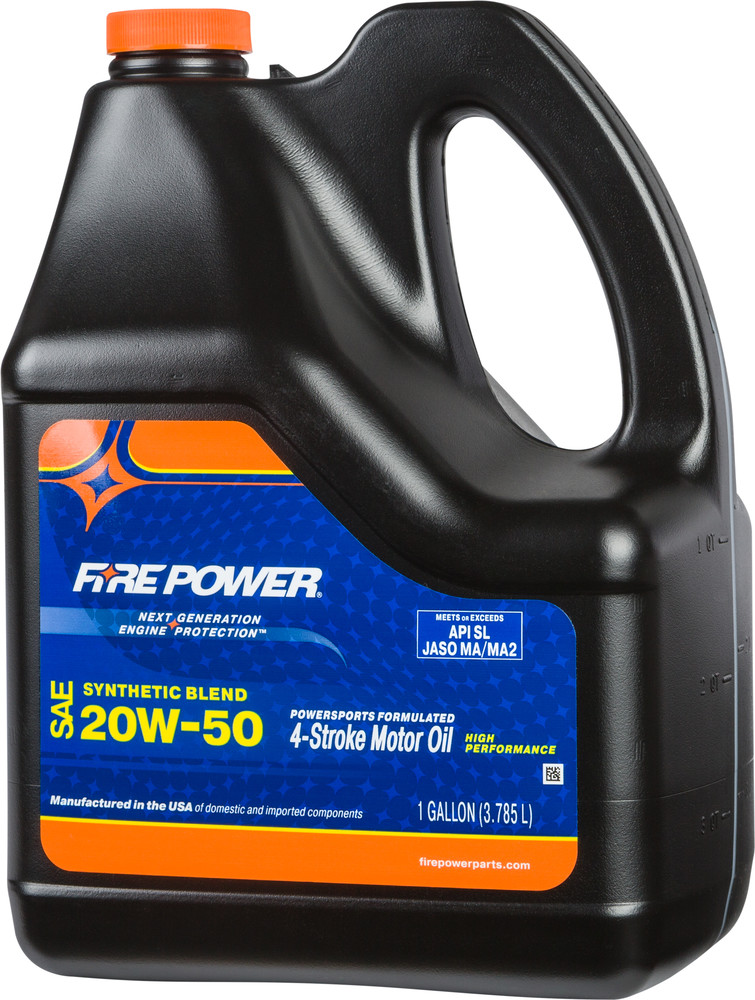 Synthetic Blend Motor Oil Fire Power